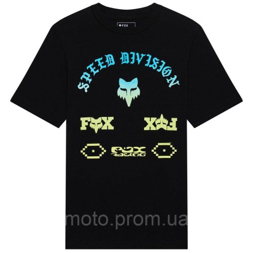 Футболка FOX Youth Short Sleeve Tee - ICON [Black], YL