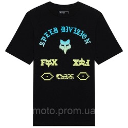 Футболка FOX Youth Short Sleeve Tee - ICON [Black], YXL