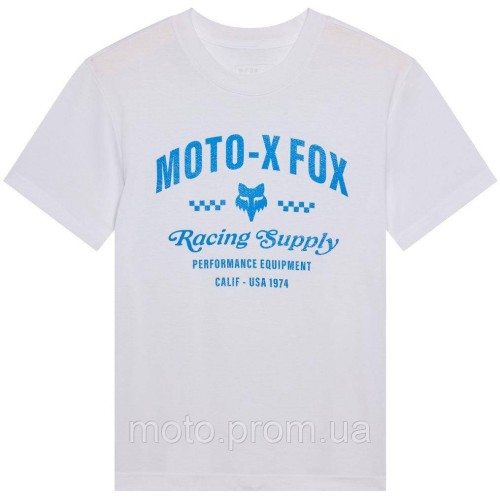 Футболка FOX Woman Short Sleeve Tee - SUPPLY [White], XS