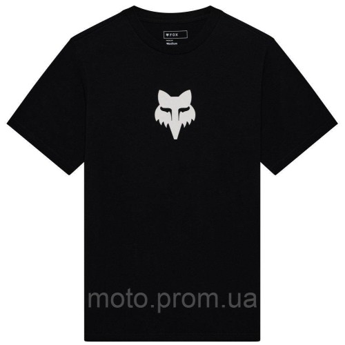 Футболка FOX Short Sleeve Tee - HEAD [Black], L