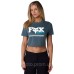 Футболка FOX Woman Short Sleeve Tee - CHECKER [Deep Cobalt], M