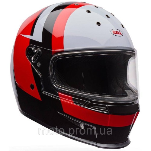 Шолом BELL ELIMINATOR Helmet - SIDETRACK [Red], M