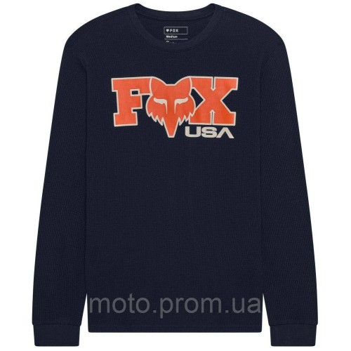 Футболка FOX THERMAL Long Sleeve Tee - CIRCA 74 [Midnight], L