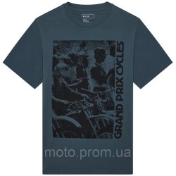 Футболка FOX Short Sleeve Tee - CIRCA 74 [Cobalt], L