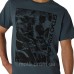 Футболка FOX Short Sleeve Tee - CIRCA 74 [Cobalt], L