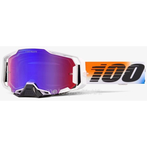 Окуляри 100% ARMEGA HiPER™ Goggle [United], HiPER Red Lens