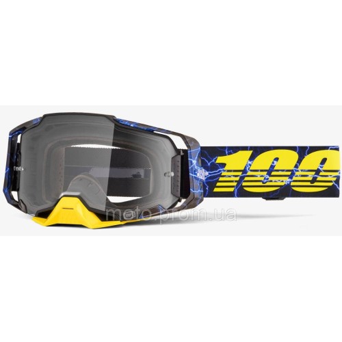 Окуляри 100% ARMEGA Goggle [Furious], Clear Lens