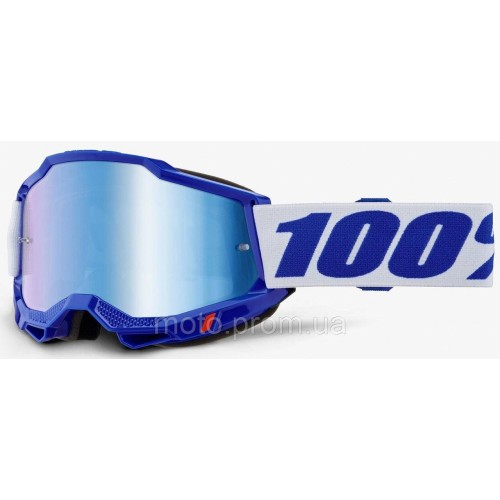 Окуляри 100% ACCURI 2 Goggle [Blue], Mirror Blue Lens