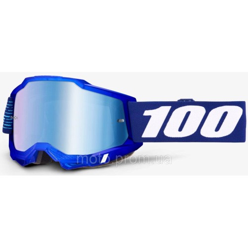 Окуляри 100% ACCURI 2 Goggle [2028], Mirror Blue Lens