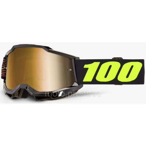 Окуляри 100% ACCURI 2 Goggle [Fairbanks], Mirror Gold Lens