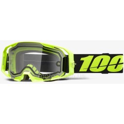Окуляри 100% ARMATIC Enduro Goggle [Neon Yellow], Dual Clear Lens