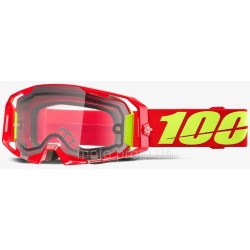 Окуляри 100% ARMATIC Enduro Goggle [Red], Dual Clear Lens