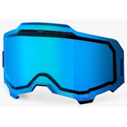 Лінза 100% ARMEGA/ARmatic Dual Vented Lens [Mirror Blue], Dual Mirror Blue Lens