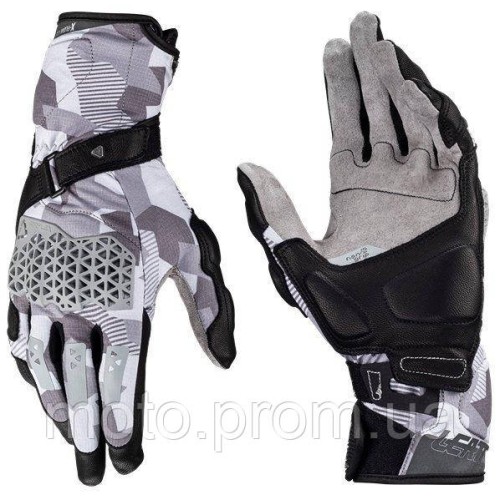 Перчатки LEATT 7.5 X-Flow Adventure Glove [Steel], M (9)