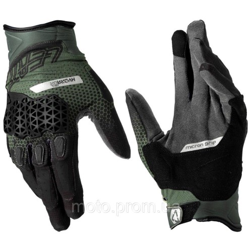 Перчатки LEATT 5.5 HydraDri Adventure Short Glove [Forest], M (9)