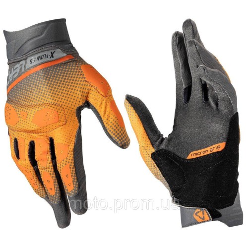 Перчатки LEATT 5.5 X-Flow Adventure Short Glove [Orange], L (10)