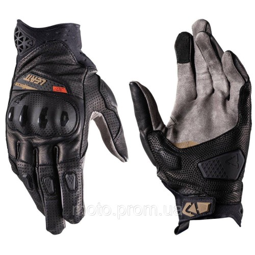 Перчатки LEATT 8.5 X-Flow Adventure Short Glove [Stealth], M (9)