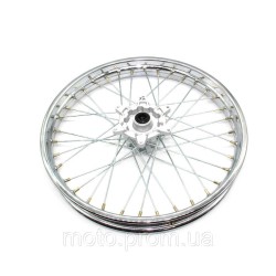 Диск перед, R19*1.85J, хром (6 болт. кріп. диска, вісь 15мм) XY200GY-9А