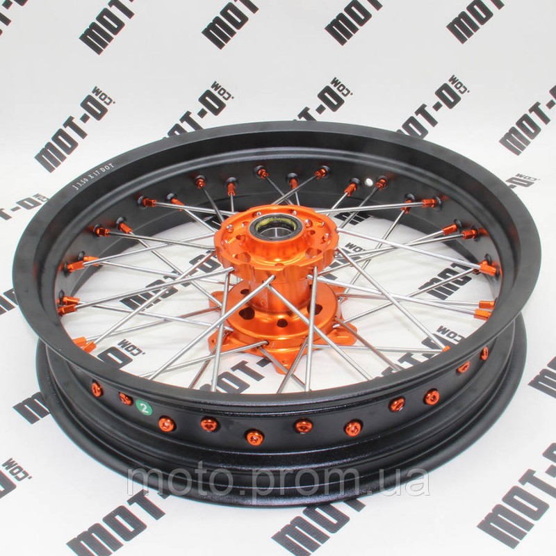 Диск передній R17*3.50J (мапа оранж.) KOVI KT-S7 450i-4Т (NC450 PRO)