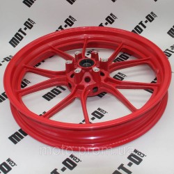 Диск передній, червоний R17*2,50J XY300-3A (Nitrox 300) Диск передній, червоний R17*2,50J XY300-3A (Nitrox 300)