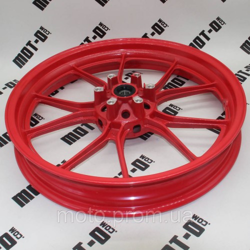 Диск передній, червоний R17*2,50J XY300-3A (Nitrox 300)