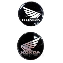 Наклейка логотип Honda 50 мм