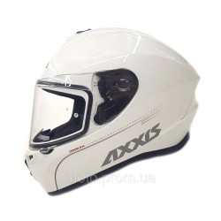Мотошолом AXXIS DRAKEN S V.2 Solid Gloss White XS