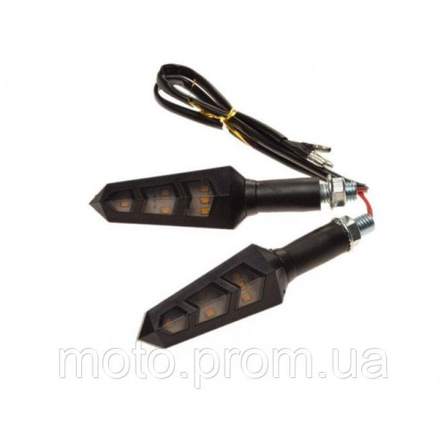 Повороты треугольные черные WM LED AM1472