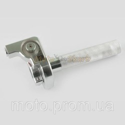 Ручка газу короткохідна срібло R-1102 Ручка газу короткохідна срібло R-1102