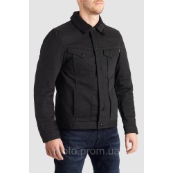 Мотокуртка PandoMoto HUSKY Black Sherpa Trucker Jacket XS Мотокуртка PandoMoto HUSKY Black Sherpa Trucker Jacket XS