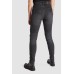 Мотоджинси одношарові PandoMoto LADY KAYA Slim Grey W27-L34