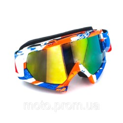 Маска кросова VEGA Red White Blue Chameleon O-2154
