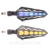 Повороти блиcкавка з білим габаритом
