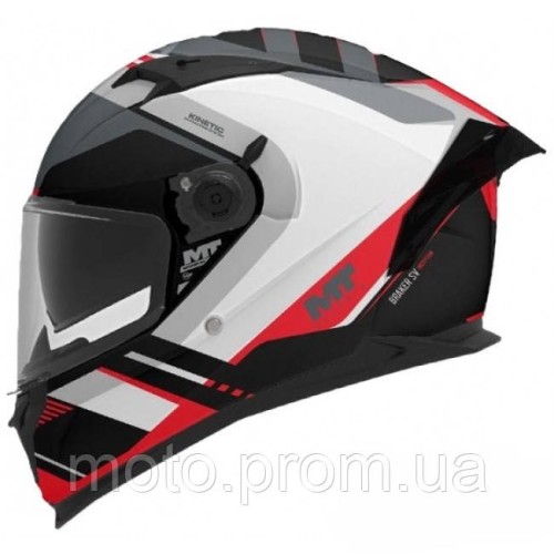 Мотошлем MT BRAKER SV INCEPTION B5 Matt XS