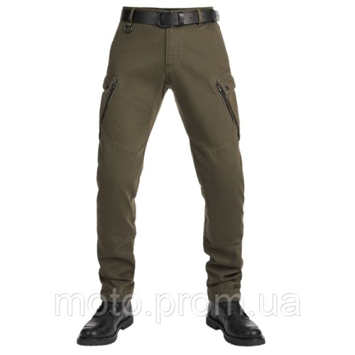 Мотоджинсы PandoMoto Mark Olive Cordura AAA W29-L32