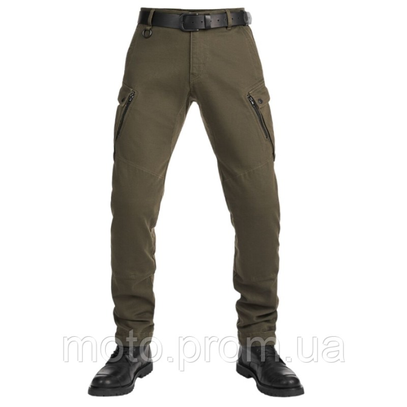 Мотоджинсы PandoMoto Mark Olive Cordura AAA W34-L32