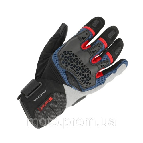 Моторукавички RICHA Bogota Black Blue Red XL