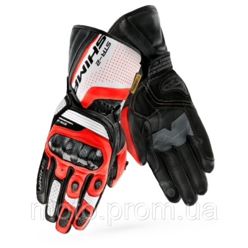 Моторукавички Shima STR-2 Red Fluo M