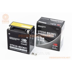 Акумулятор 12V14Аh UTX16-BS(MF) кислотний (L150*W87*H161мм) Акумулятор 12V14Аh UTX16-BS(MF) кислотний (L150*W87*H161мм)