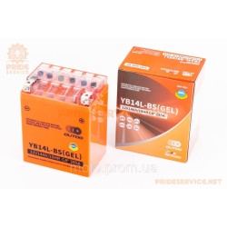 Акумулятор 12V14Аh YB14L-BS GEL (L132*W88*H163мм) Акумулятор 12V14Аh YB14L-BS GEL (L132*W88*H163мм)