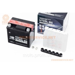 Акумулятор 12V4Ah UTX5L-BS кислотний (L113*W70*H105мм)