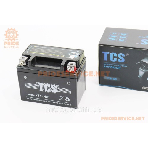 Акумулятор 12V4Ah YT4L-BS GEL (L113*W70*H90мм)