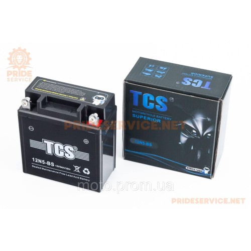 Акумулятор 12V5Ah 12N5-BS GEL (L120*W60*H130мм) 