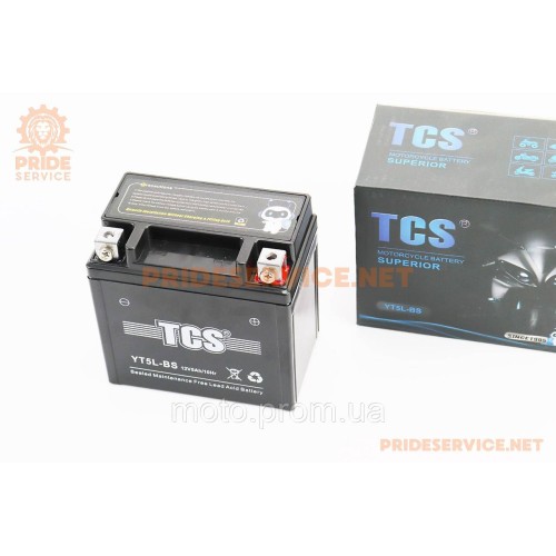 Акумулятор 12V5Ah YT5L-BS GEL (L113*W70*H107мм)