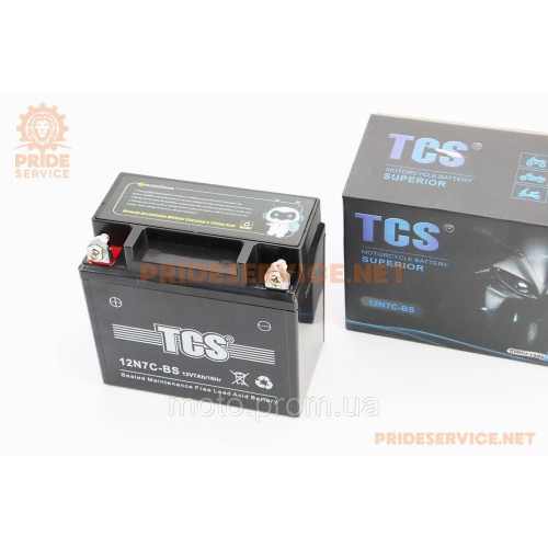 Акумулятор 12V7Ah 12N7C-BS GEL (L137*W76*H124мм) 
