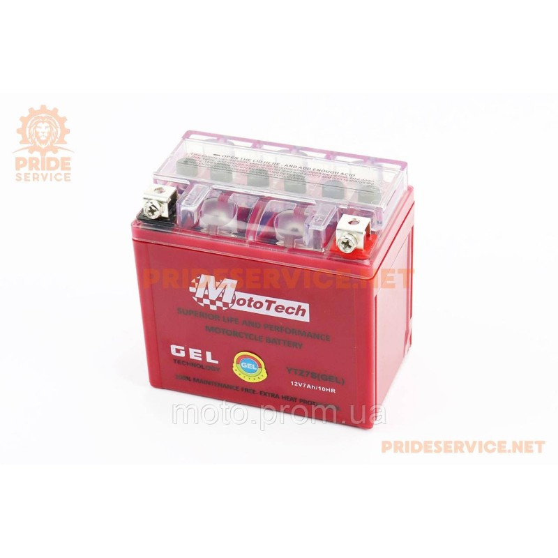 Аккумулятор 12V7Ah YTZ7S GEL (L113*W70*H107мм)