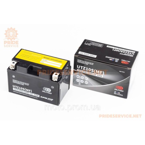 Аккумулятор 12V8,6Ah UTZ10S(MF) кислотный (L150*W87*H94мм)