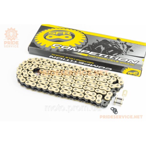 Цепь привода колеса 520HVOx128L GOLD (с сальниками)