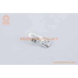 Лампа поворотника T10 (без цоколя), біла 12V/5W