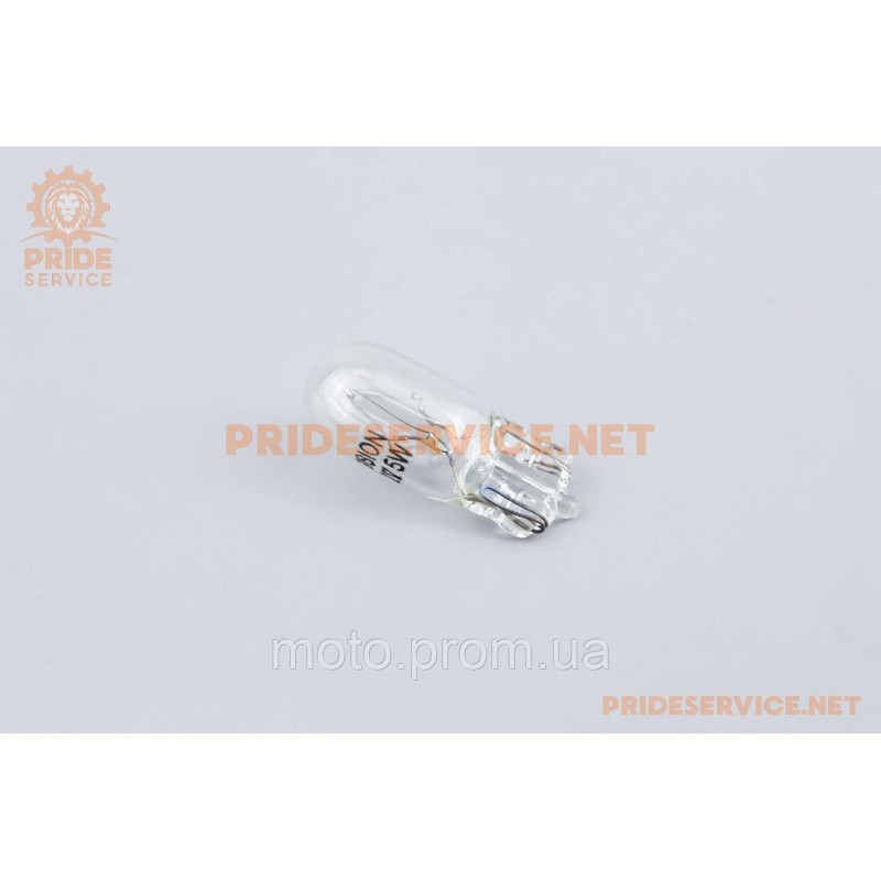 Лампа поворотника T10 (без цоколя), біла 12V/5W